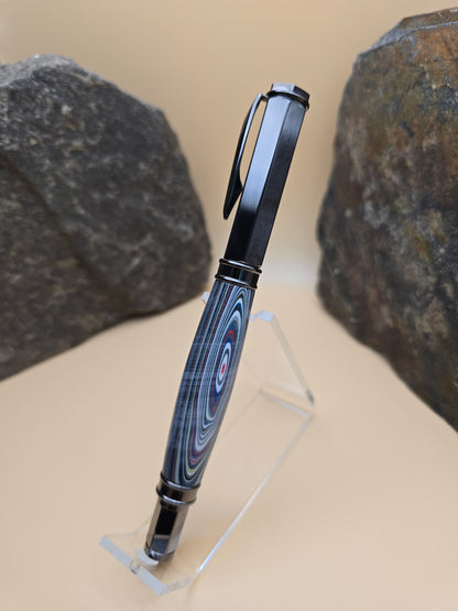 Jeep fordite magnetic capped rollerball