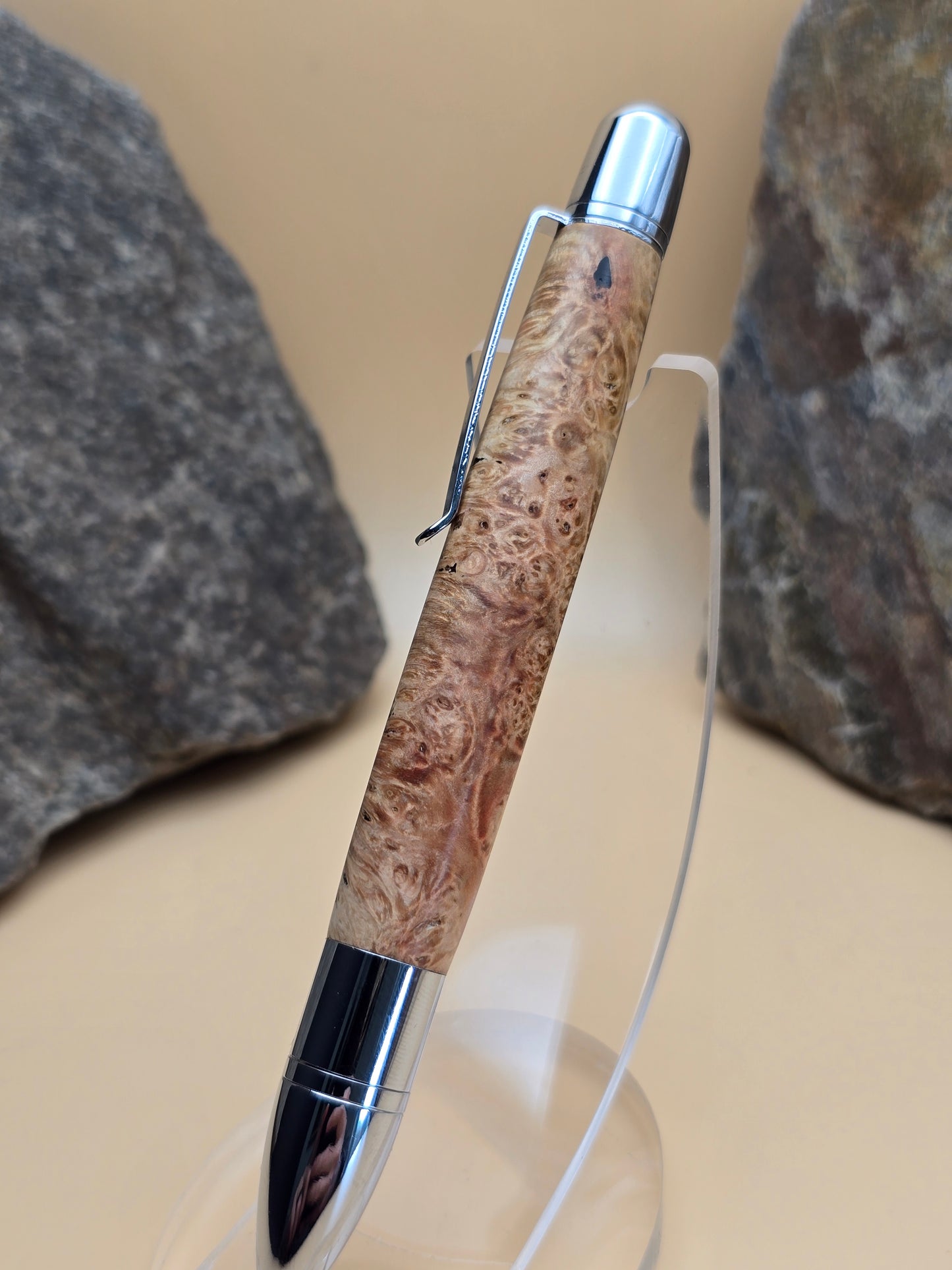 Flame Box Elder Burl