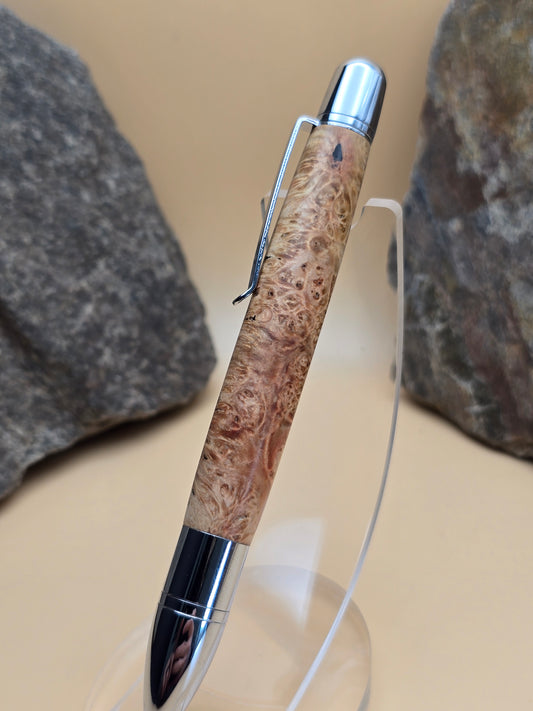 Flame Box Elder Burl