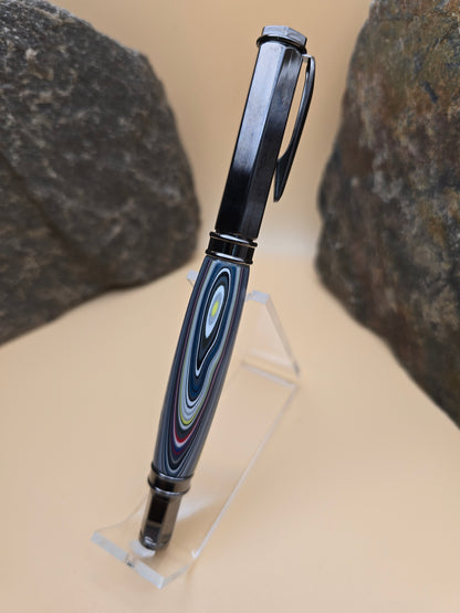 Jeep fordite magnetic capped rollerball