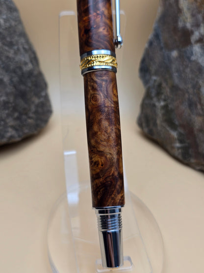 Amboyna Burl Fountain Pen