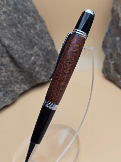 Amboyna Wood Gatsby Ballpoint Pen
