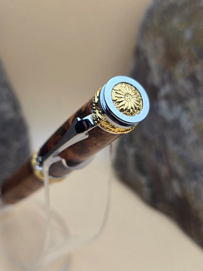 Amboyna Burl Fountain Pen