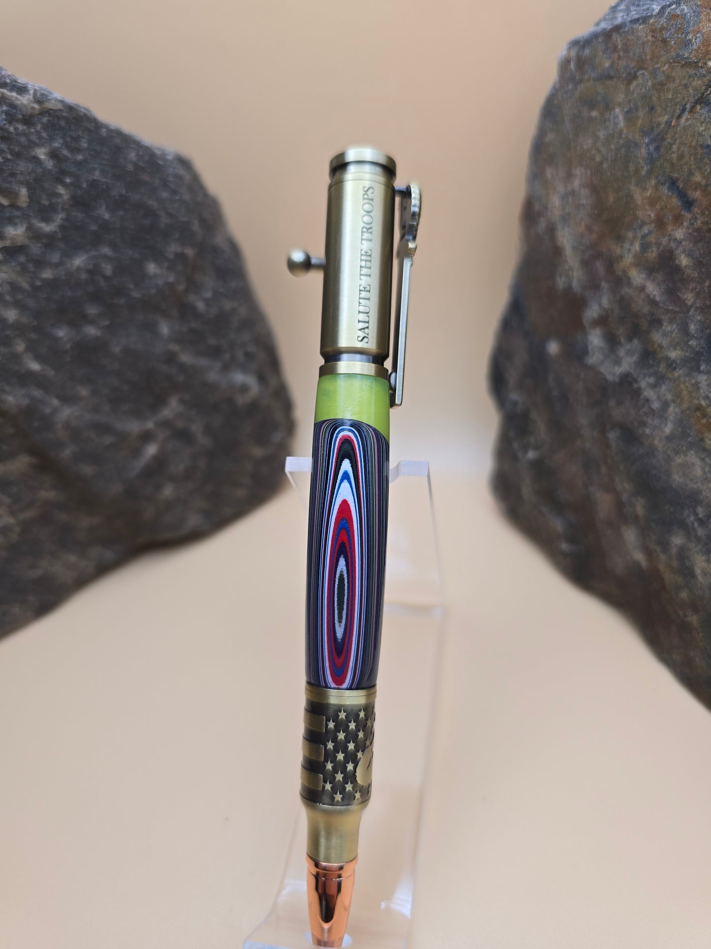 Jeep Fordite Bolt action Ballpoint pen
