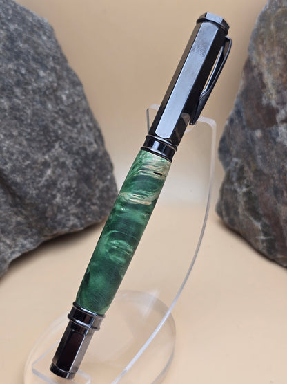 Dyed Box Elder Burl