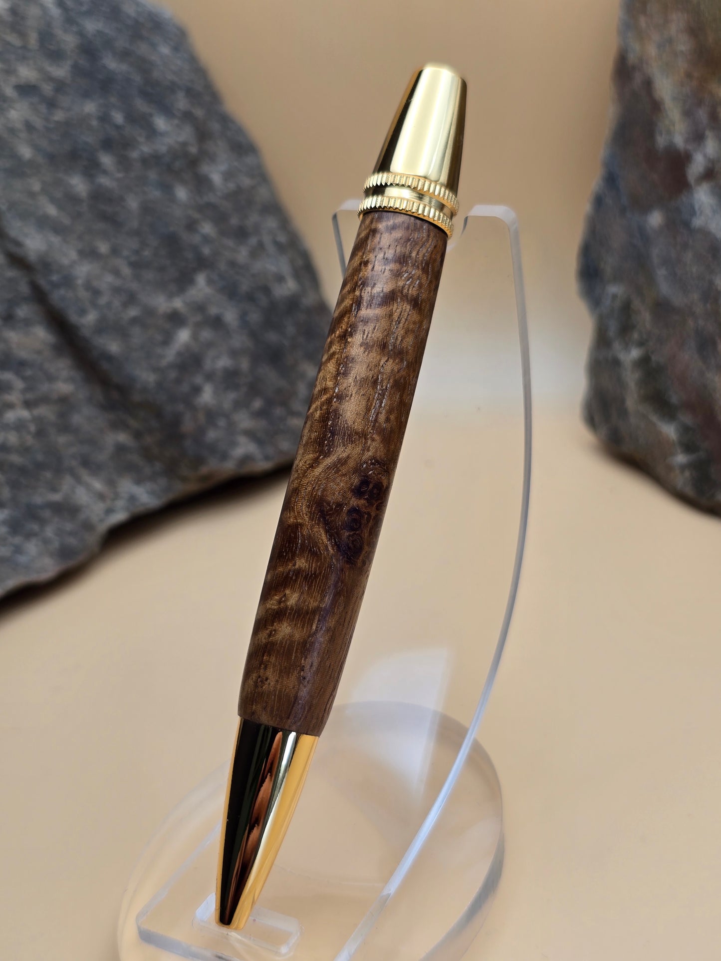 Curly Narra Polaris Ballpoint