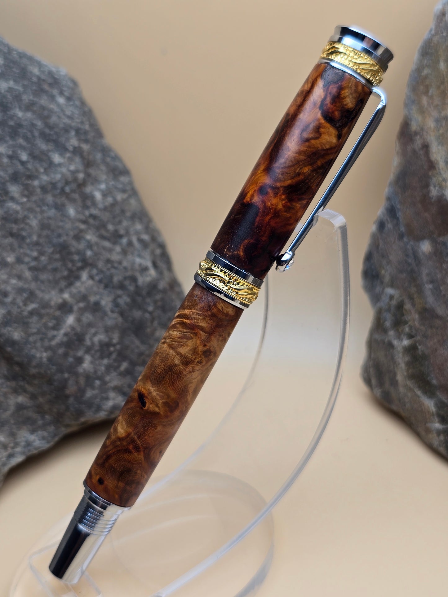Amboyna Burl Fountain Pen
