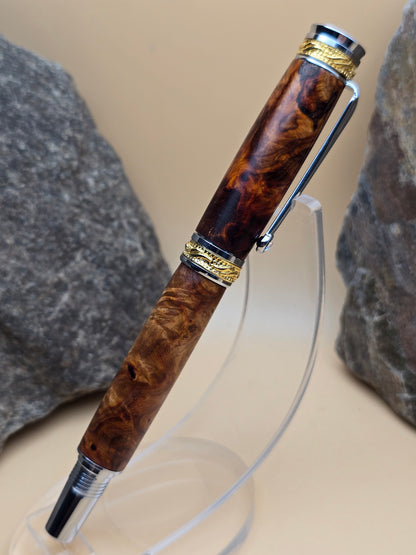 Amboyna Burl Fountain Pen