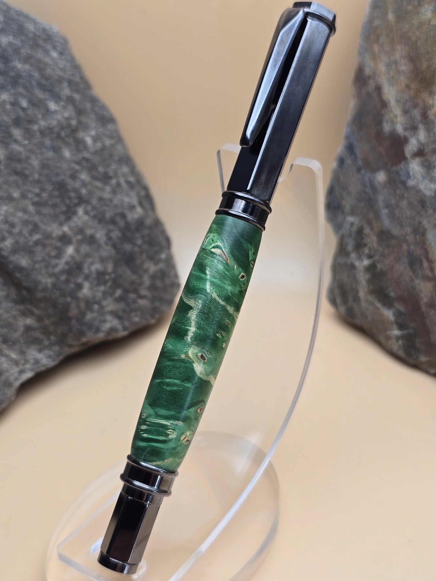 Dyed Box Elder Burl