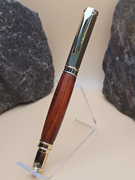 Cocobolo magnetic cap rollerball