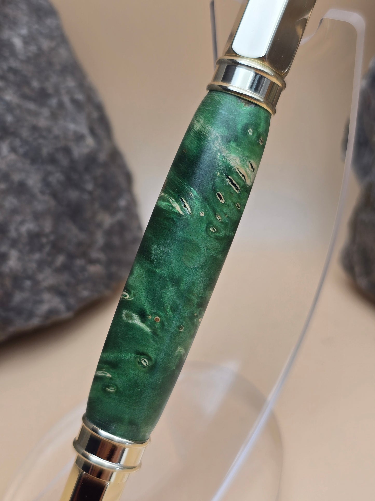 Dyed Box Elder Burl