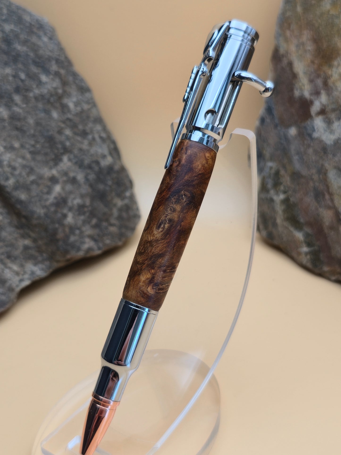 Amboyna Burl Bolt action