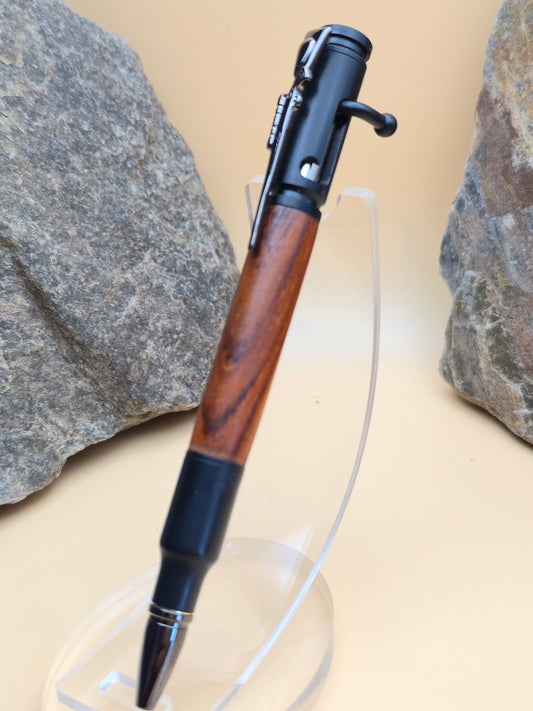 Cocobolo bolt action pen