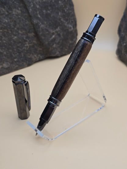 Wisteria Vine wood Magnetic cap rollerball