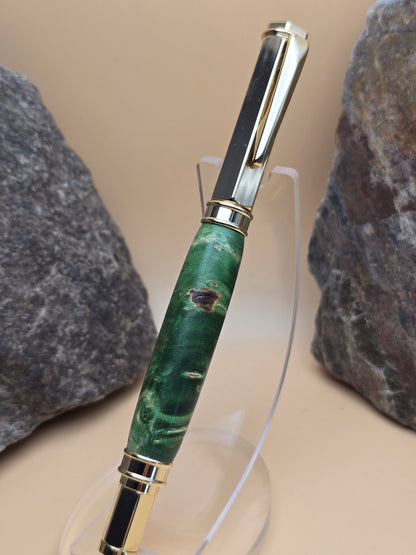 Dyed Box Elder Burl