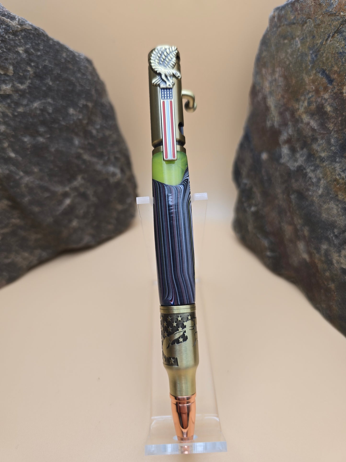 Jeep Fordite Bolt action Ballpoint pen