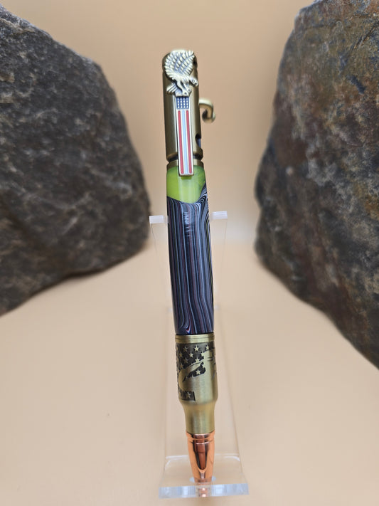 Jeep Fordite Bolt action Ballpoint pen