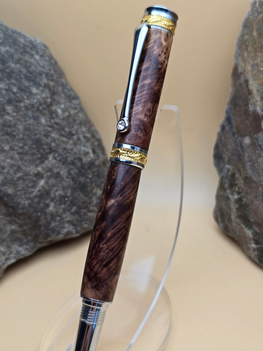 Redwood Burl Fountain Pen