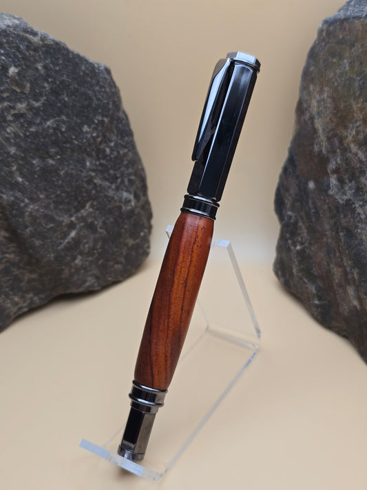 Cocobolo magnetic capped rollerball