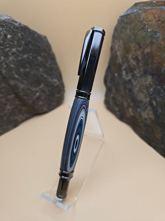 Jeep fordite magnetic capped rollerball
