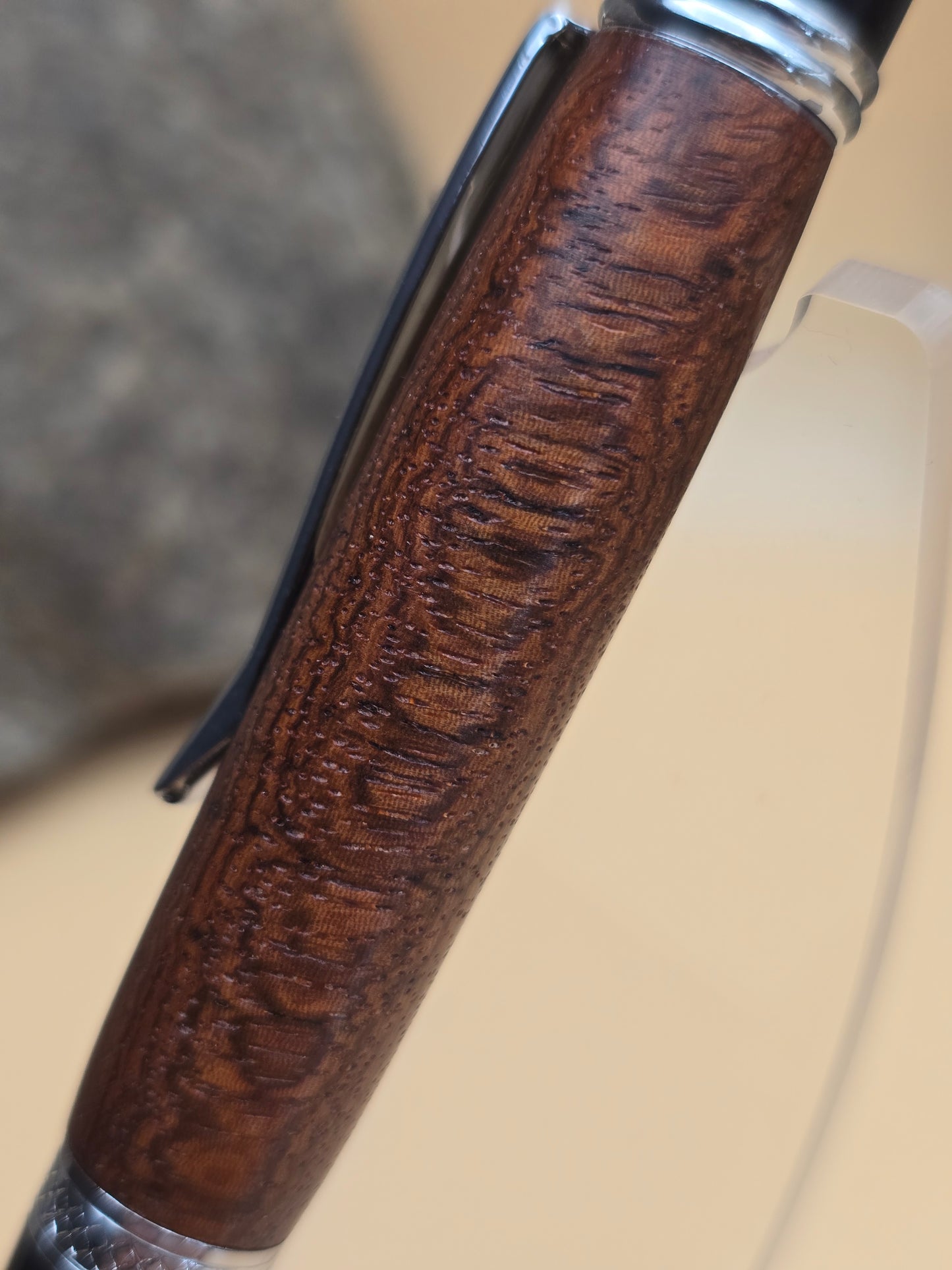 Amboyna Wood Gatsby Ballpoint Pen