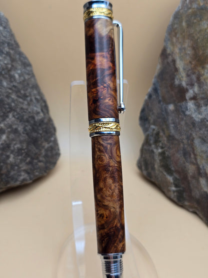 Amboyna Burl Fountain Pen