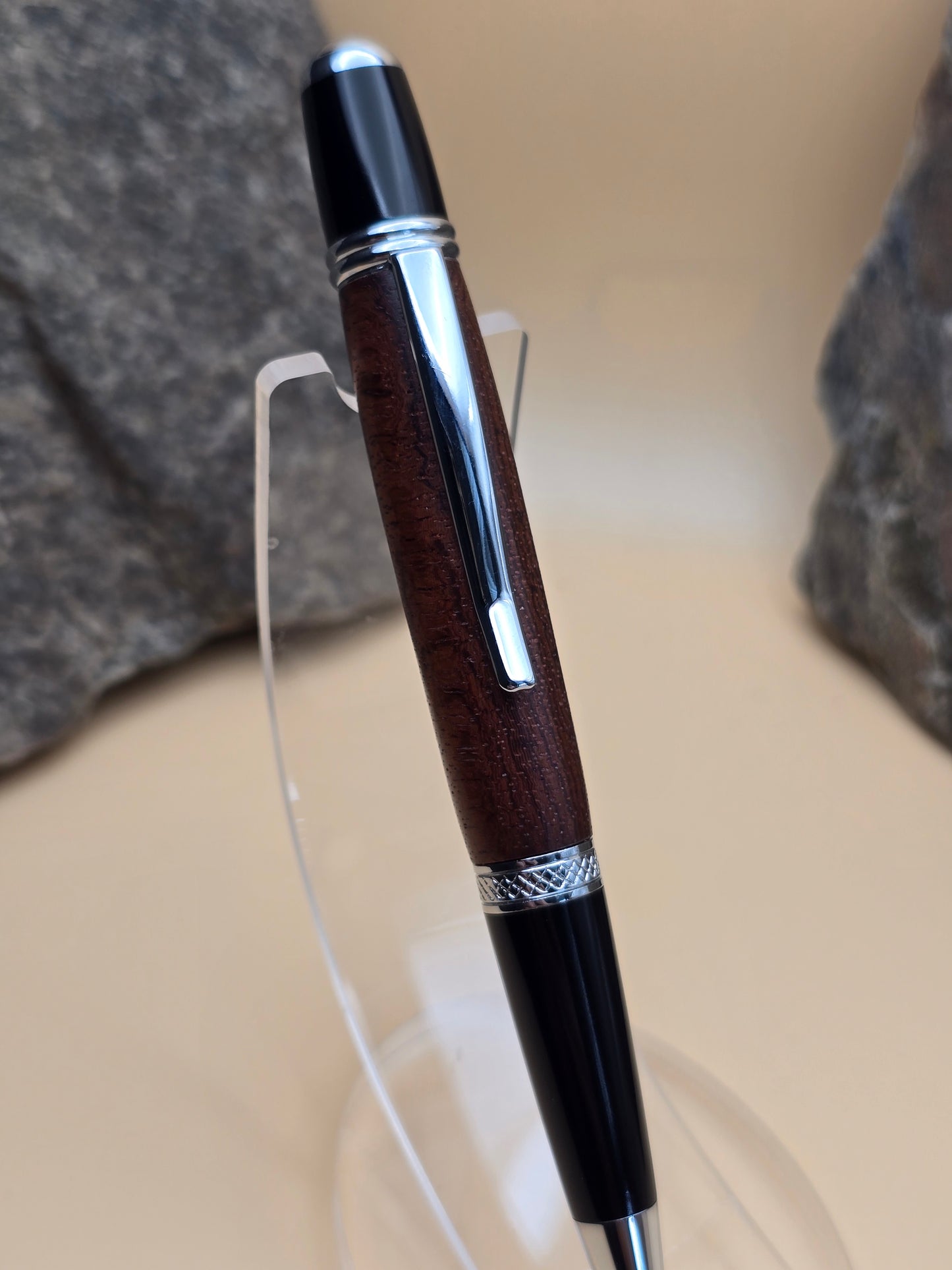 Amboyna Wood Gatsby Ballpoint Pen