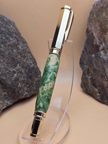 Dyed Box Elder Burl
