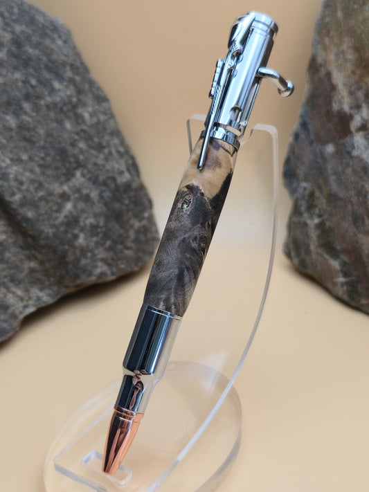 Buckeye burl bolt action
