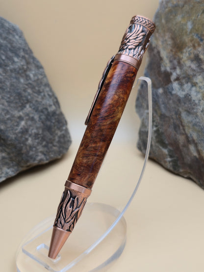 Phoenix Rising amboyna burl