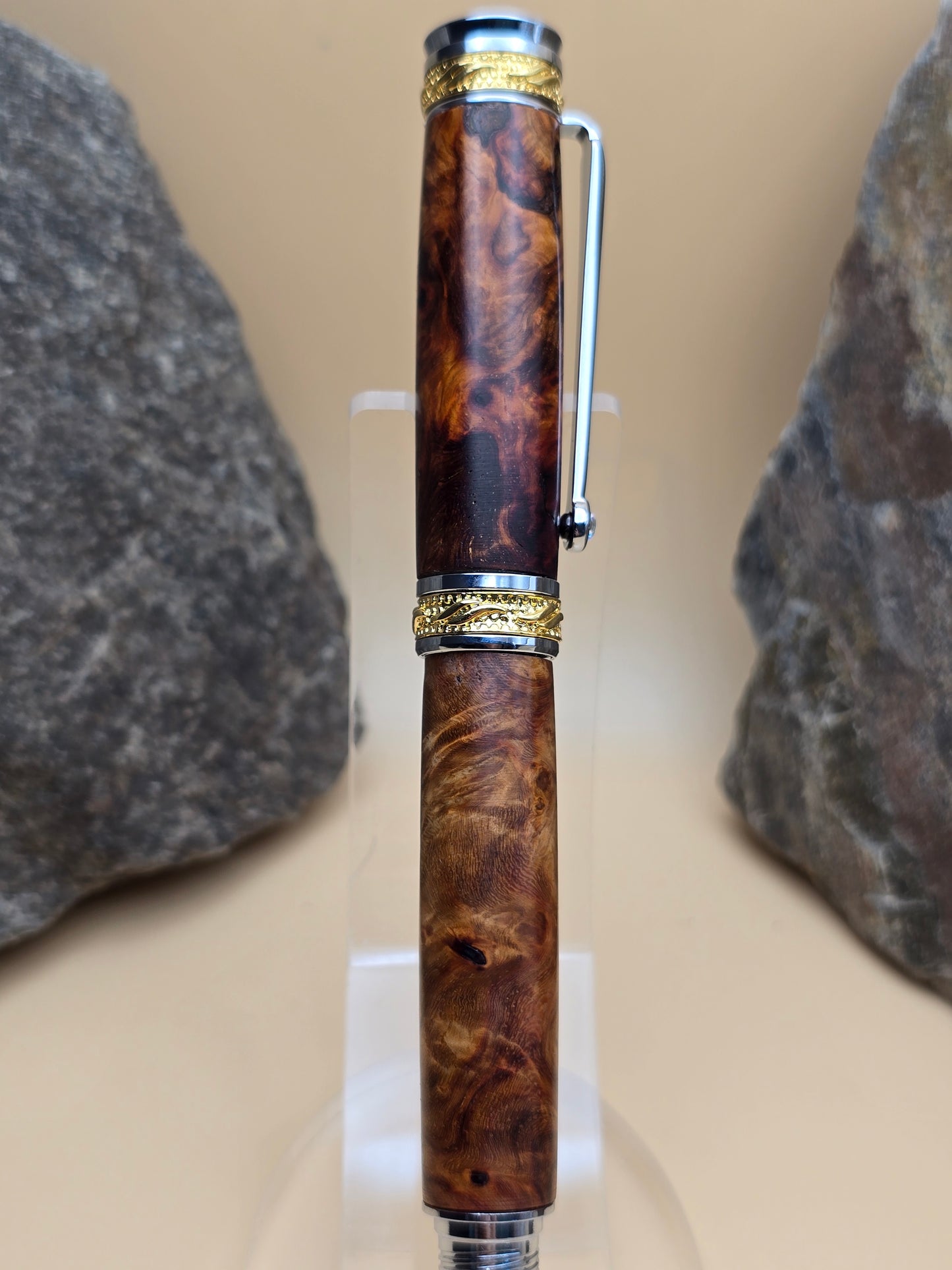 Amboyna Burl Fountain Pen