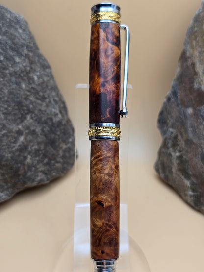 Amboyna Burl Fountain Pen