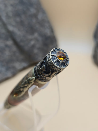 Phoenix rising ballpoint pen