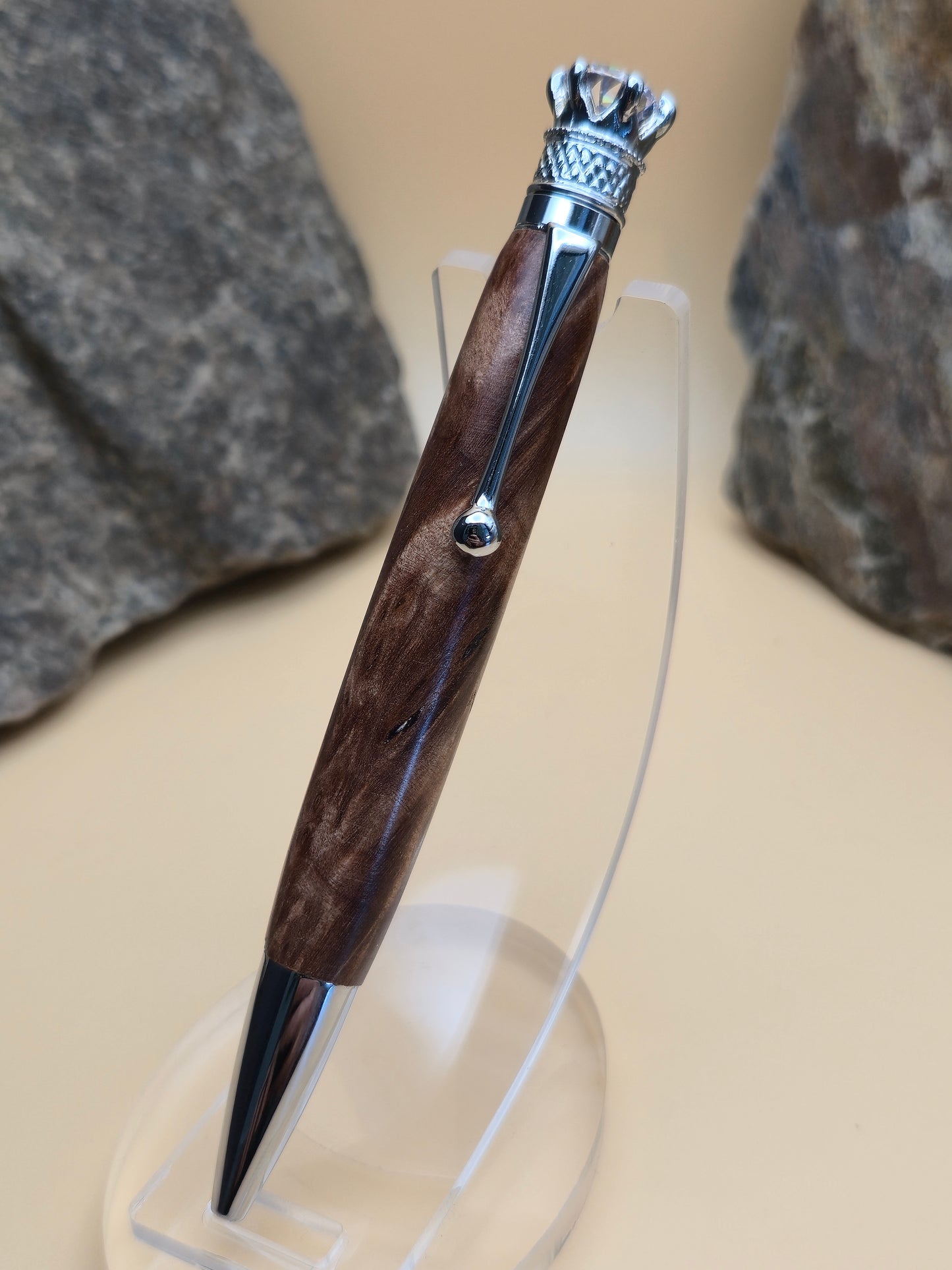 Redwood burl Royal style